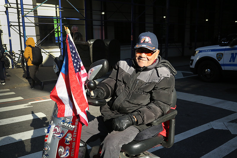 Veterans' Day : Parade : New York City : USA : Richard Moore : Journalist : Photographer :